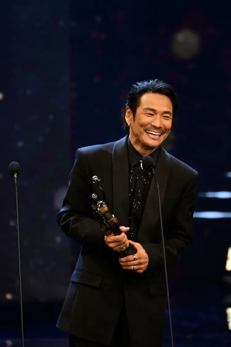 杜德偉以《風林火山》抱回「最佳男配角」大獎。品牌提供