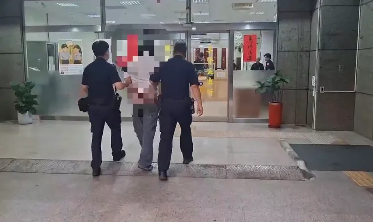 游男被依重傷害等罪嫌移送，警方建請羈押。翻攝畫面