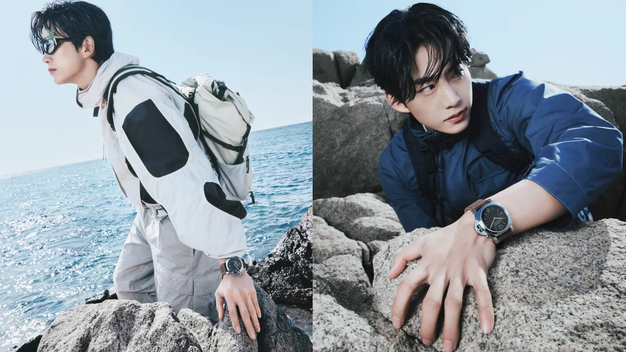 韓星玉澤演再度與沛納海合作，戴上全新Luminor PAM01731腕錶。品牌提供