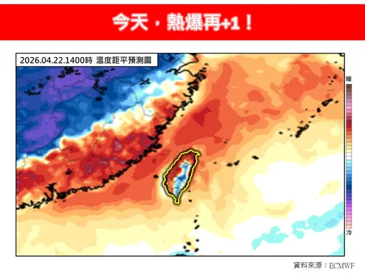 鋒前暖區強碰冷空氣！專家：不穩定能量恐誘發「暖區暴雨」
