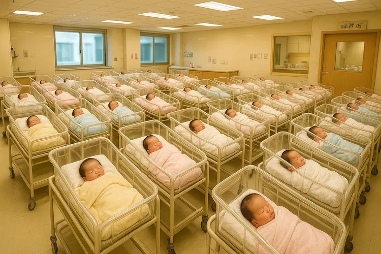 年輕人晚婚或不婚，連帶影響生育率降低。AI示意圖