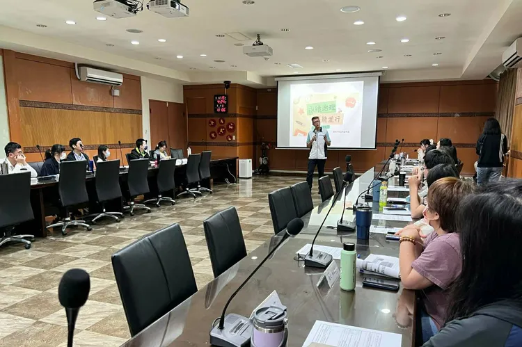 環保局辦理單位新進人員廉政宣導課程。翻攝畫面