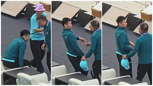 李洋全中運開幕「回彈站立」畫面曝　網讚核心超強：軟Q又有禮貌