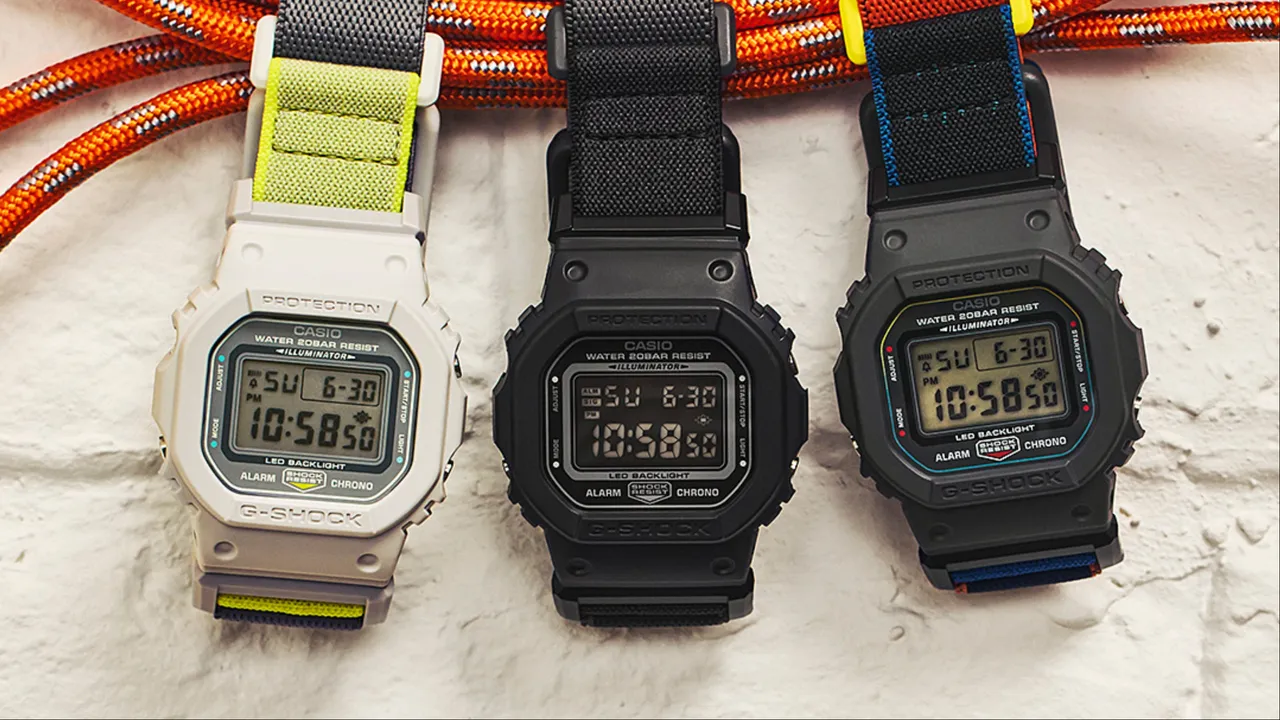 G-SHOCK全新推出DW-5600MNC系列。品牌提供