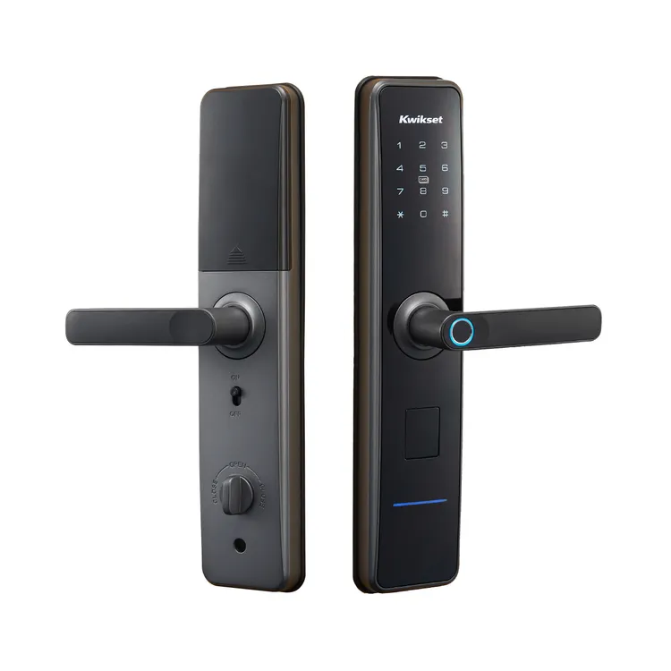 Kwikset東隆歐規藍芽六合一電子鎖 TLW1BG61原價2萬4900元，特價1萬7500元。業者提供