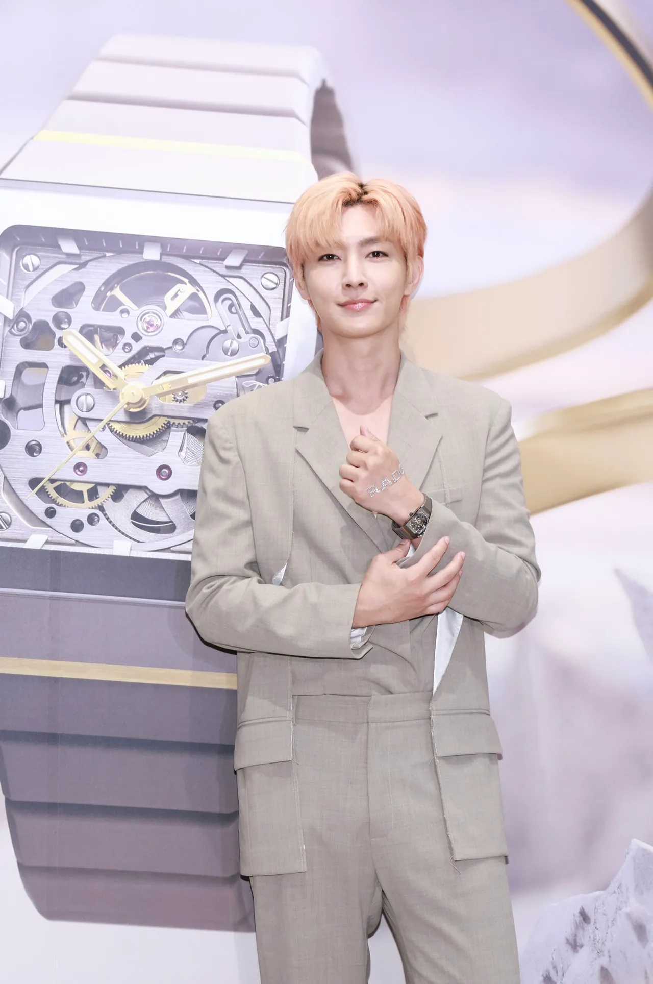 炎亞綸出席RADO新錶發佈會。彭欣偉攝