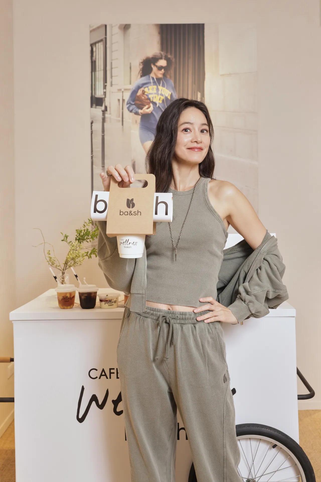 女星Janet今日出席ba&sh 2026 Wellness暨春夏系列發表。品牌提供