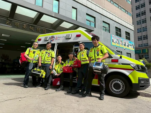 最美的哭聲！　新竹縣警消接力搶救 9 個月大女嬰