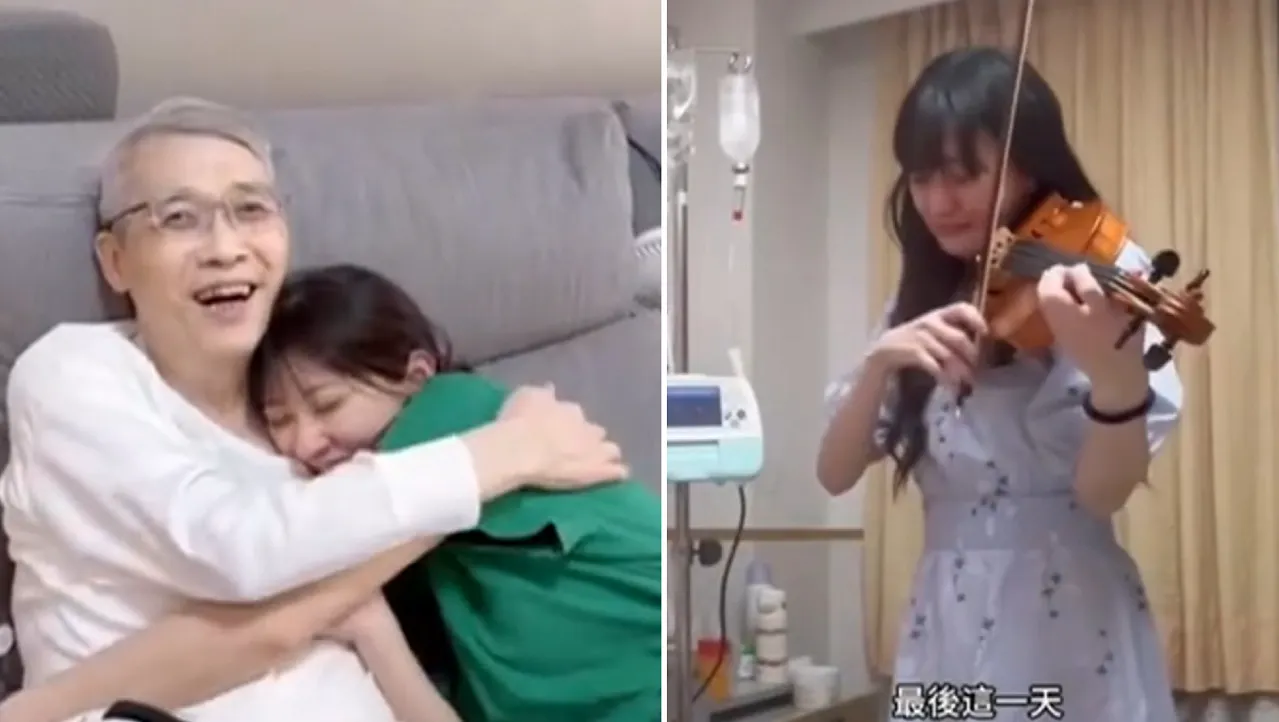 林逸欣最後一天拉小提琴給癌父聽！見他無意識流淚「怎忍心再叫他加油」