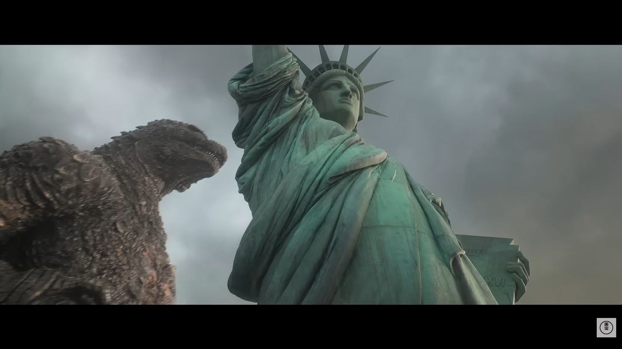 《哥吉拉-0.0》首亮相 逼近自由女神像超刺激