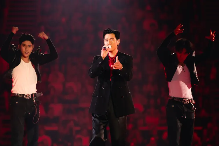 周興哲的情歌，唱進歌迷心坎裡。星空飛騰提供