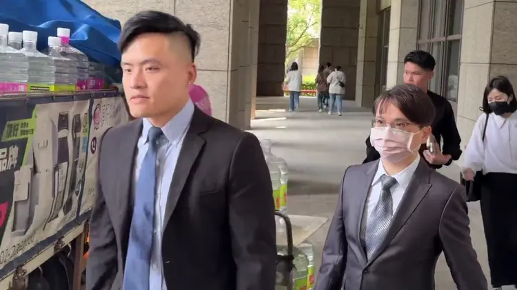 檢察官抵達。張沛森攝