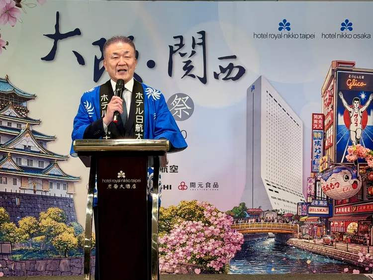 大阪日航酒店社長兼總經理吳服弘晶。莊偉祺攝