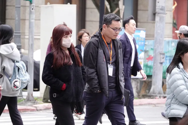 上班族示意圖。莊宗達攝