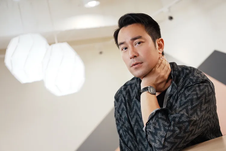 張孝全談與角色的連結。彭欣偉攝