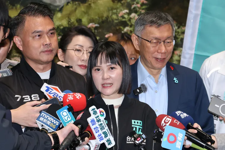 台北市議員參選人吳怡萱在第一時間捐款響應，希望能延續這份未竟的母愛。莊宗達攝