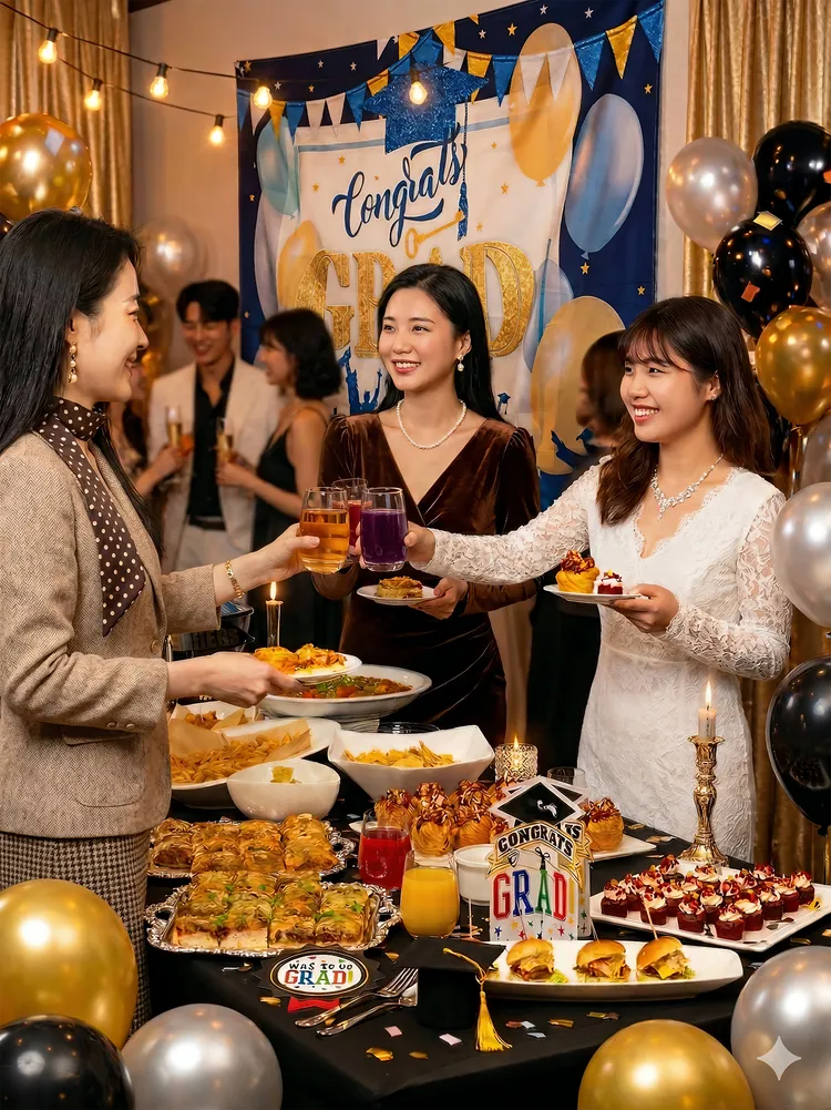 圖片02.	台北遠東香格里拉「2026謝師宴專案」將社群熱門的韓流食尚搬進宴會廳，包含滋補濃郁的「大韓糯米燉雞湯」與風味十足的「韓風雞不可失」，鎖定謝師宴焦點。台北遠東香格里拉提供