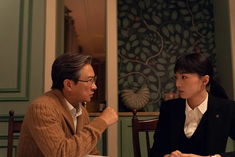 蔡思韵飾演張家輝的大徒弟。TVBS提供