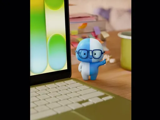 蘋果最萌代言人「Little Finder Guy」爆紅　MacBook Neo新廣告曝光