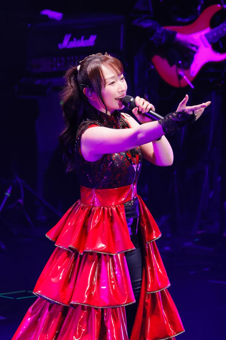 水樹奈奈演唱多首動畫經典歌曲。Amuse、Hannah Eto (SHERPA+)提供