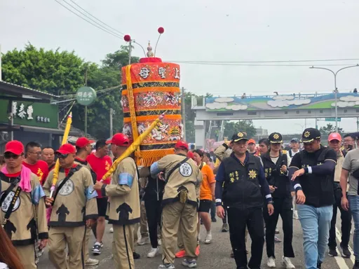 大甲媽祖回鑾25日凌晨進台中　警方交通管制出爐