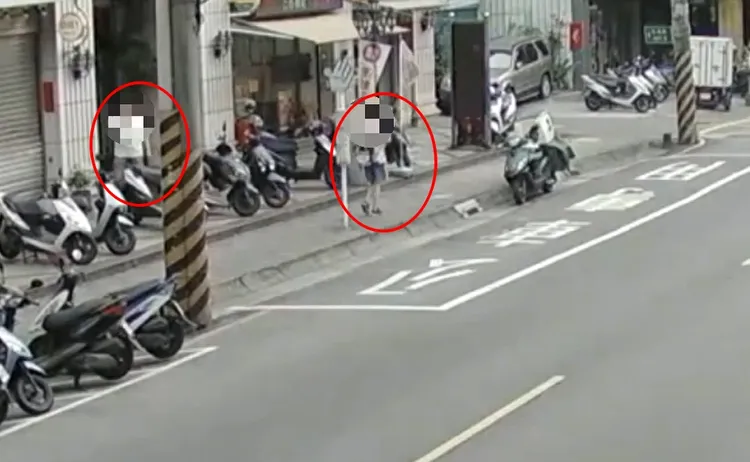 18歲少女遭游男尾隨。翻攝畫面