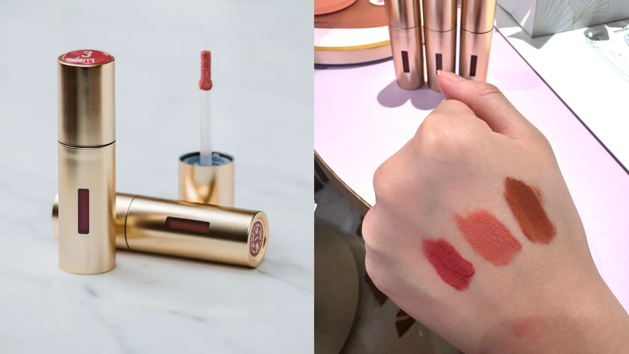 Sisley雲朵唇慕斯，各6ml／1850元。品牌提供、張家玲攝