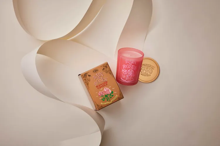 TWG Tea玫瑰芬香茶薰香蠟燭，售價2600元。業者提供