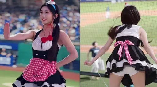 李珠珢扮嬌俏小女僕扭臀萌暈球迷！李晧禎高冷形象崩盤