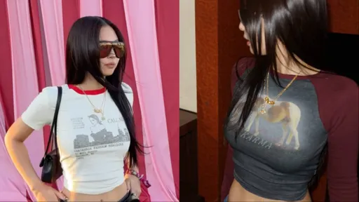 Jennie套緊身小短衣勒出好身材　胸前的字母項鍊粉絲也好入手