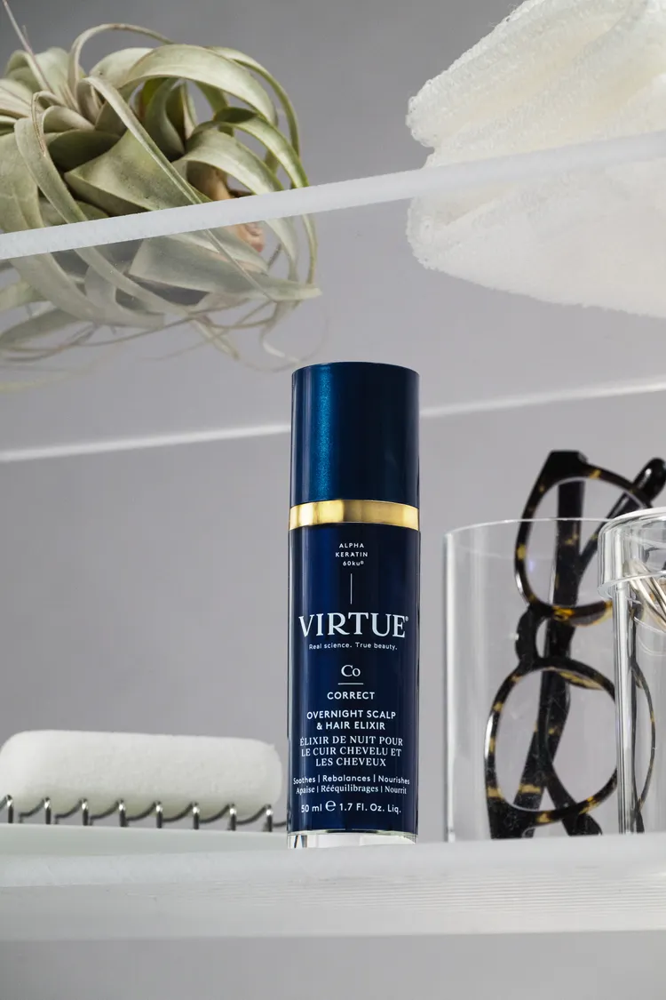 Virtue晚安髮肌修護精萃，50ml／2380元。品牌提供