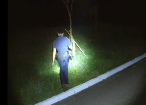 78歲失智翁誤闖36萬坪高爾夫球場　蘆竹警深夜摸黑搜救　