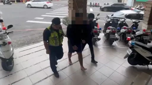 屏東醉男公園旁滋擾追逐民眾！警方迅速制伏送辦