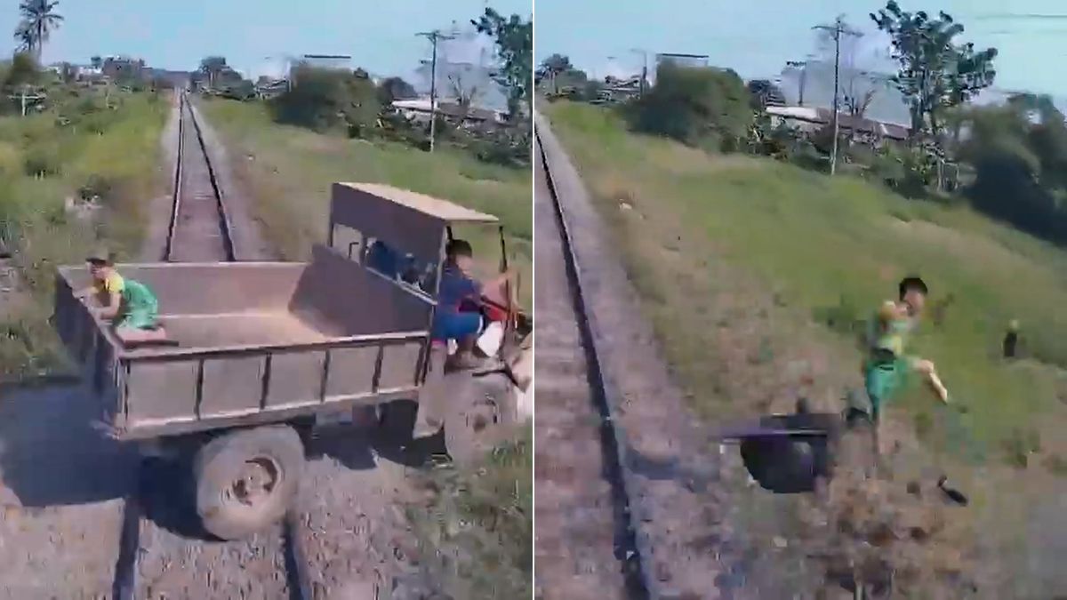 影片|10歲童被火車撞飛慘死 阿公不甩火車鳴笛硬衝鐵軌害的