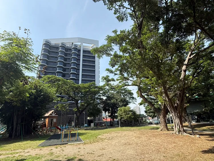 「頂誠High Line」屬於福安公園首排，具備永久景觀視野。葉家銘攝