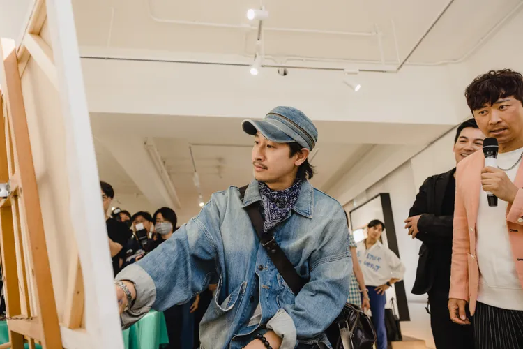 Darren出席力挺伊正。真心工作室提供