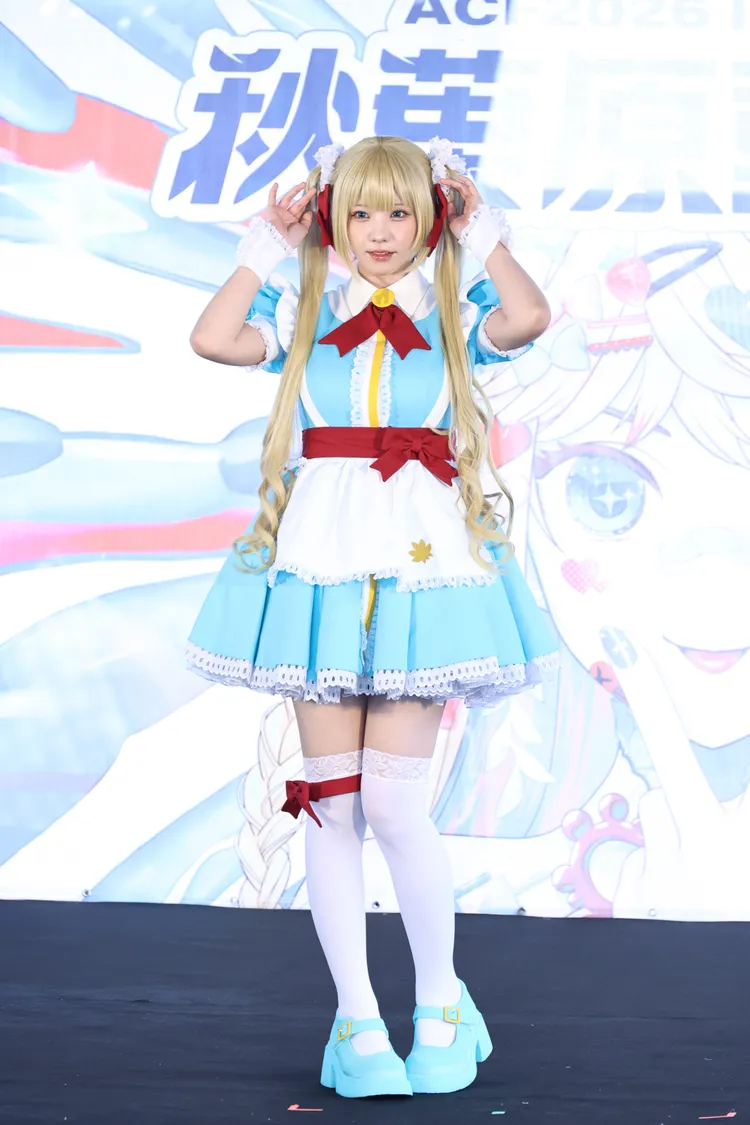 Enako首次擔任秋葉原動漫祭形象大使，表示非常開心。彭欣偉攝