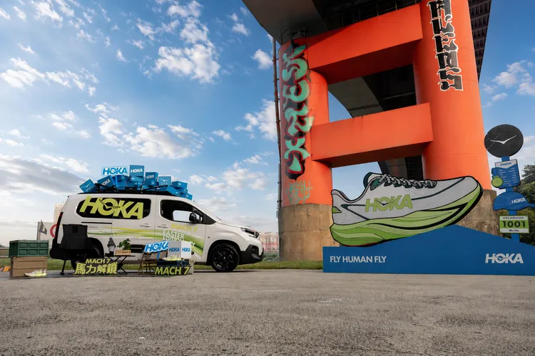 Citroën攜手HOKA舉辦城市跑聚，串聯運動與日常生活情境。業者提供