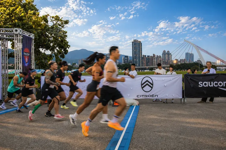 搖滾路跑中雙品牌進一步強化與城市族群的互動連結。業者提供