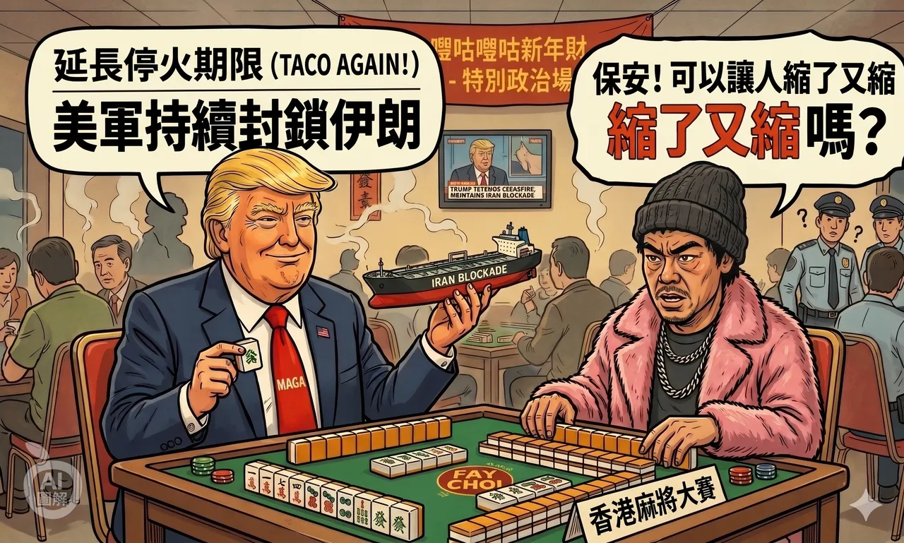 川普又縮了
