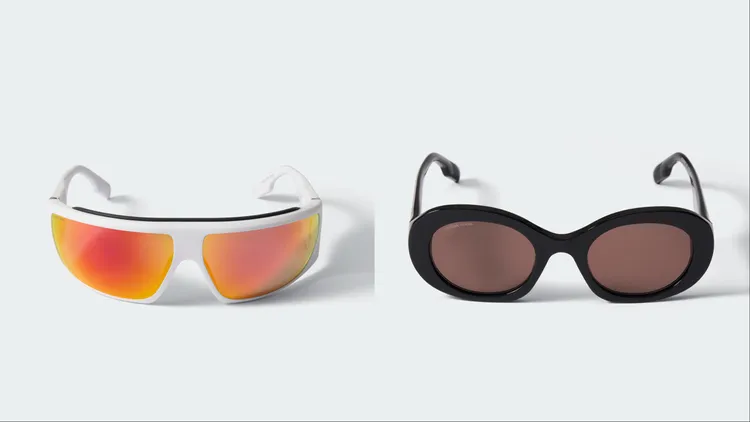 Canada Goose Summit太陽眼鏡（左）2萬2500元、Petra太陽眼鏡（右）1萬3800元。品牌提供