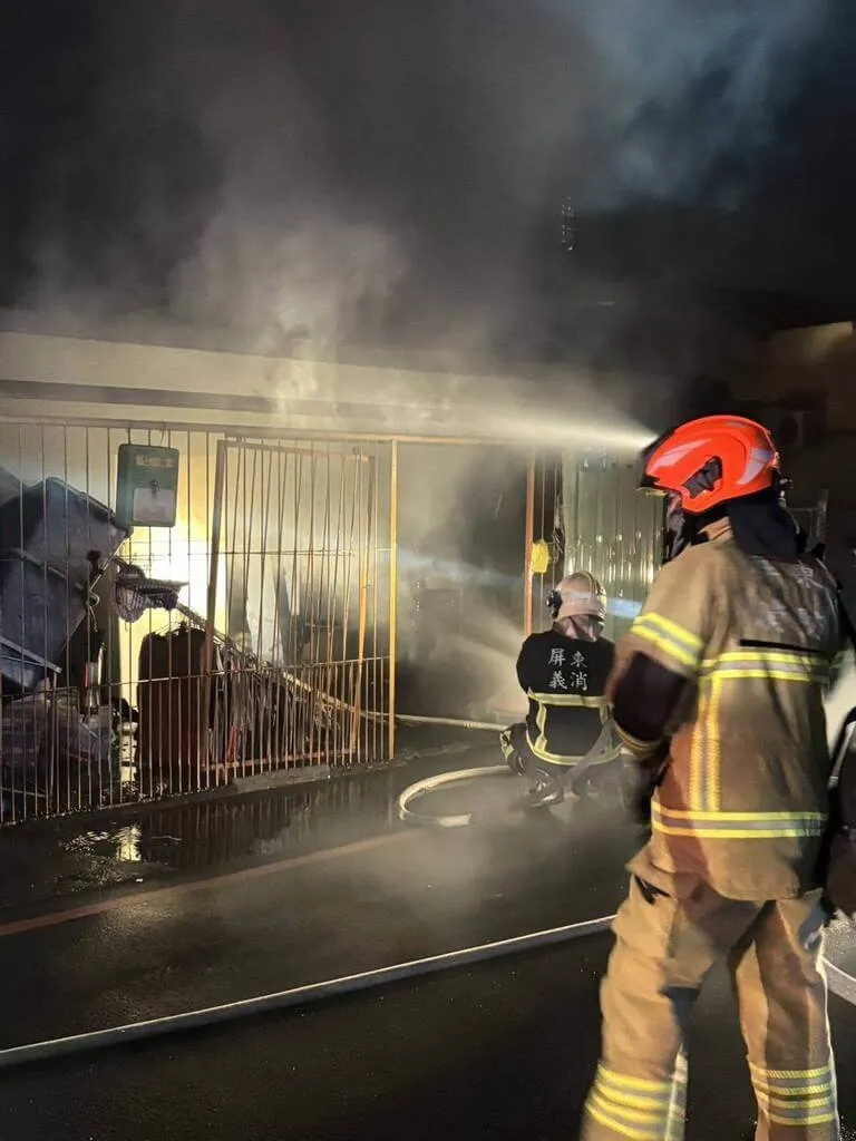 屏東平房大火　母燒成焦屍！兒子灼傷送醫