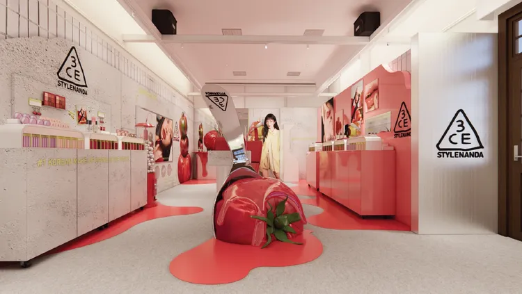 3CE Beauty Diner全台首間快閃店。品牌提供