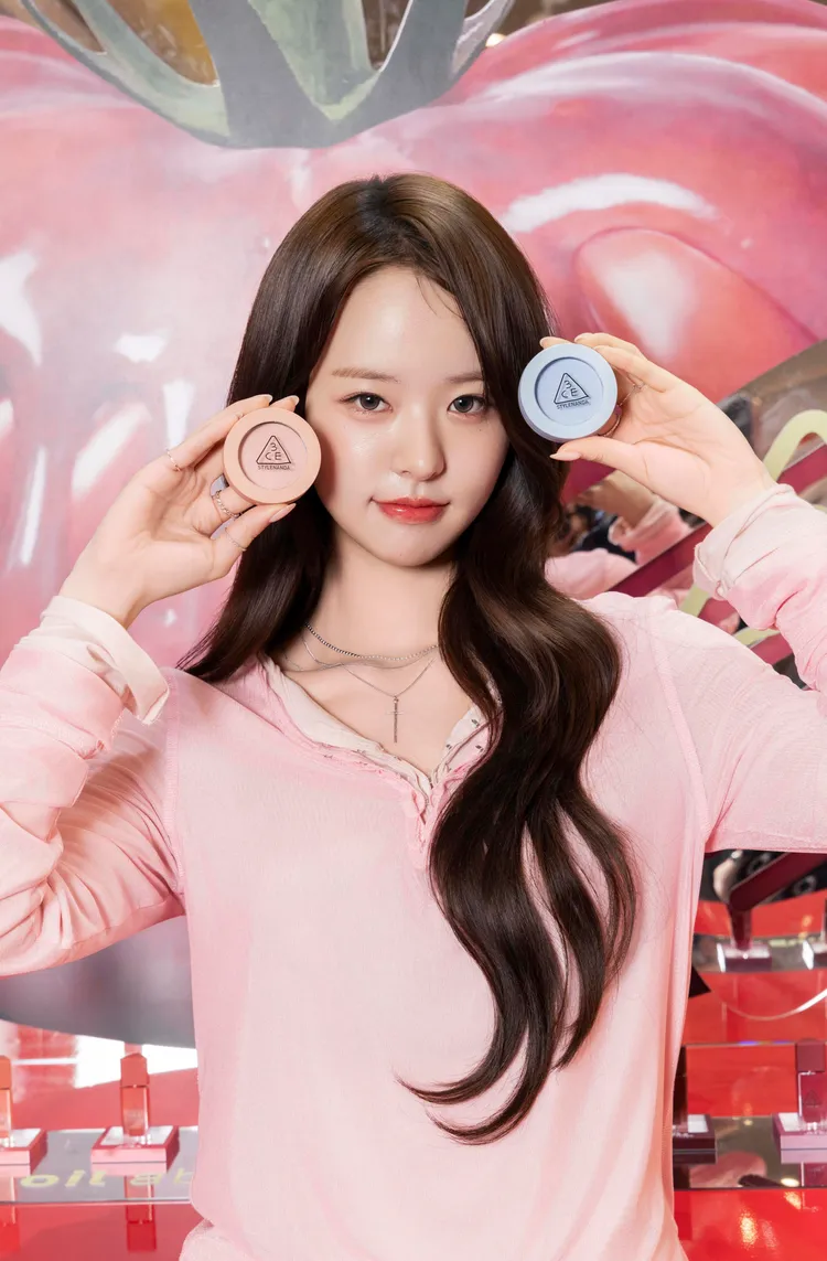 朴喜珗昨日來台擔任3CE快閃店活動嘉賓。品牌提供