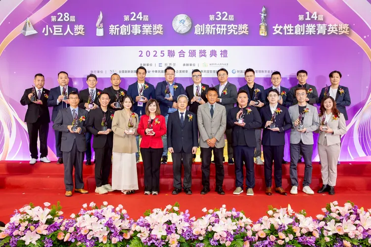 吳昱鋒創立的智食良果獲經濟部「新創事業獎」。翻攝畫面