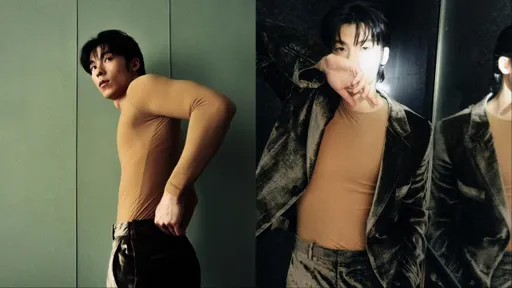 許光漢二度就業好忙！來上海看秀　肉色緊身衣炸出肌肉線條