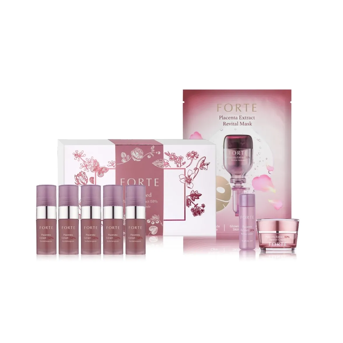 FORTE澎潤淨亮組，6120元。品牌提供