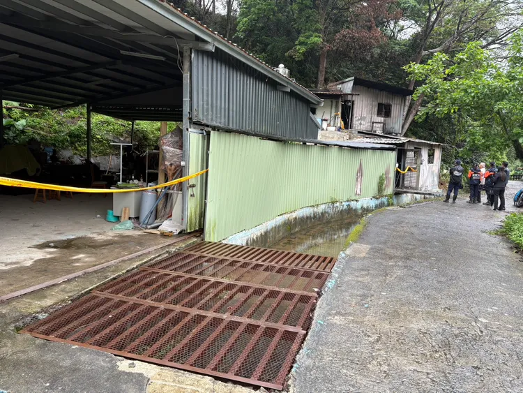 三峽一處無門牌的工寮傳出命案。翻攝畫面