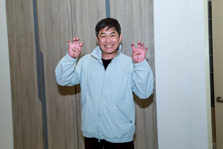 洪都拉斯一現身就火力全開，笑翻全場，直呼要再度「製造混亂」。民視提供 供