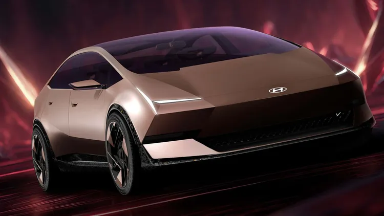 Venus設定為一款偏向流線跑格的純電轎車。原廠照片